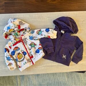 A set of (2) Kenzo + Stella McCartney designer baby boy girl jacket 12 month old